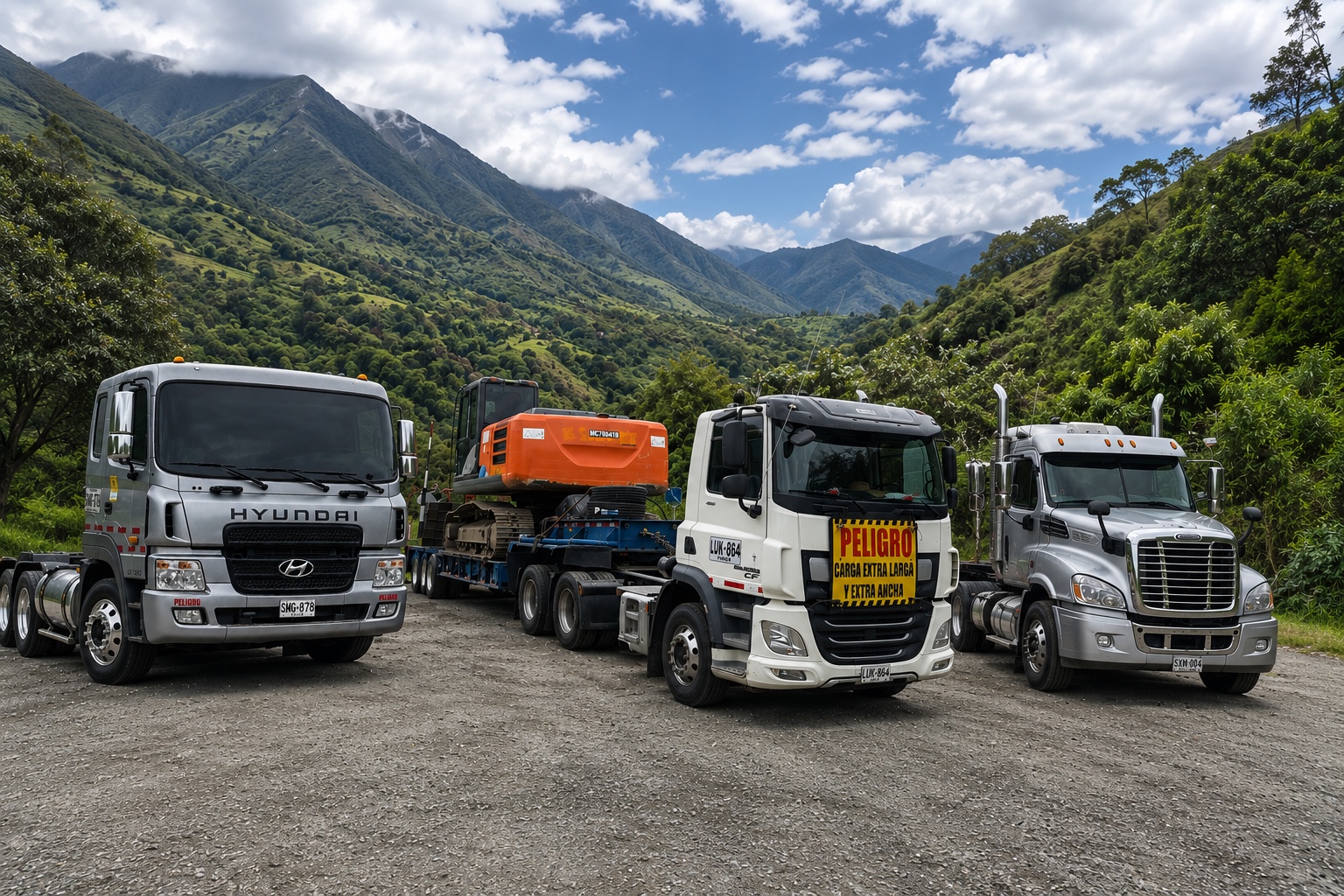 Transporte nacional de carga y maquinaria